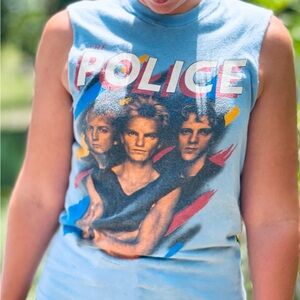 T-Shirt Vintage THE POLICE band 80s authentic t shirt 80s